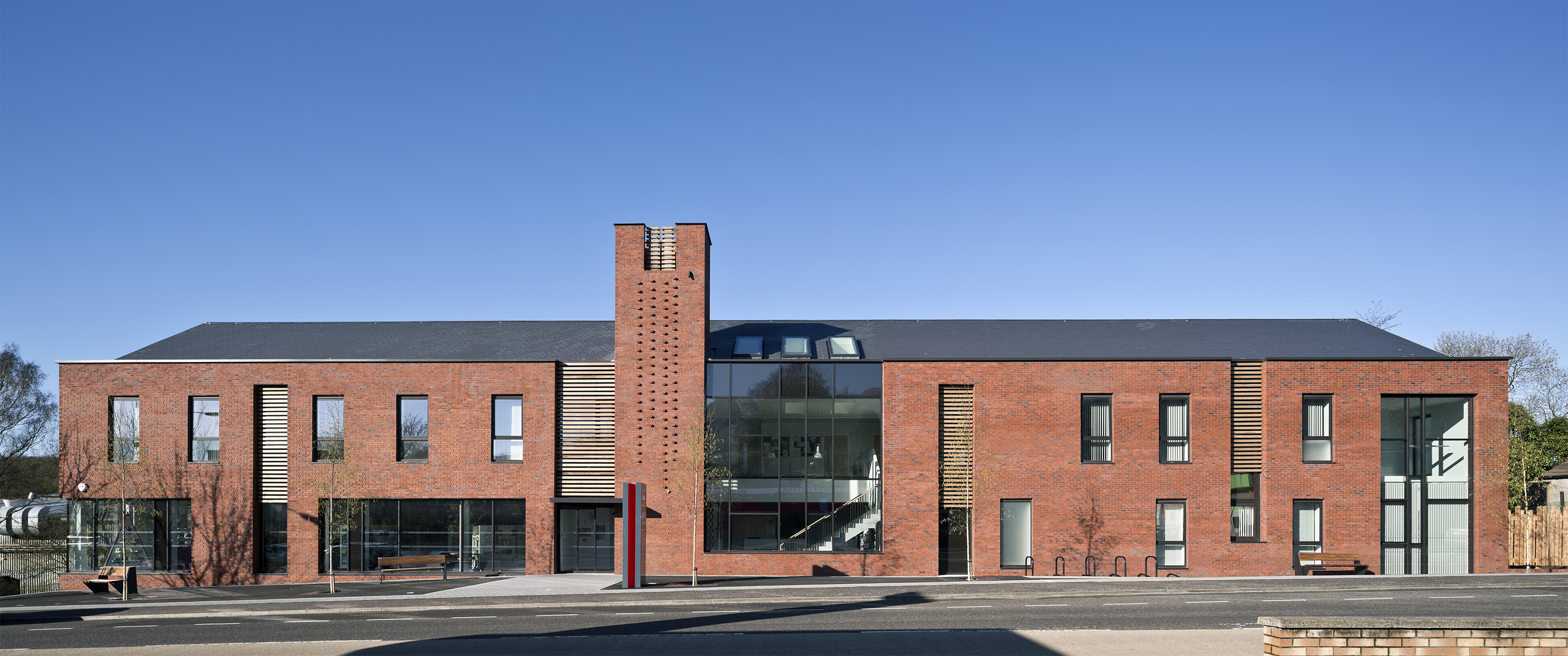 Lennoxtown Community Hub Architecture project by