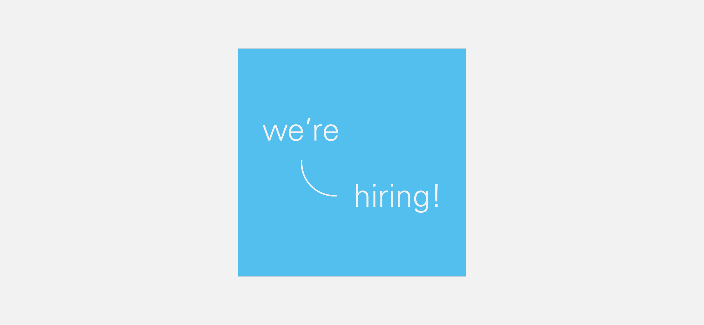 We are hiring! Healthcare architect